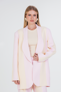 Blazer Onda - Banoffee/blush