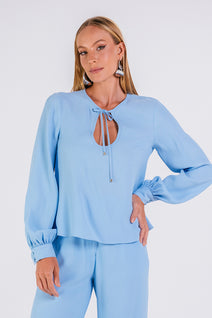Blusa Ariane - Céu