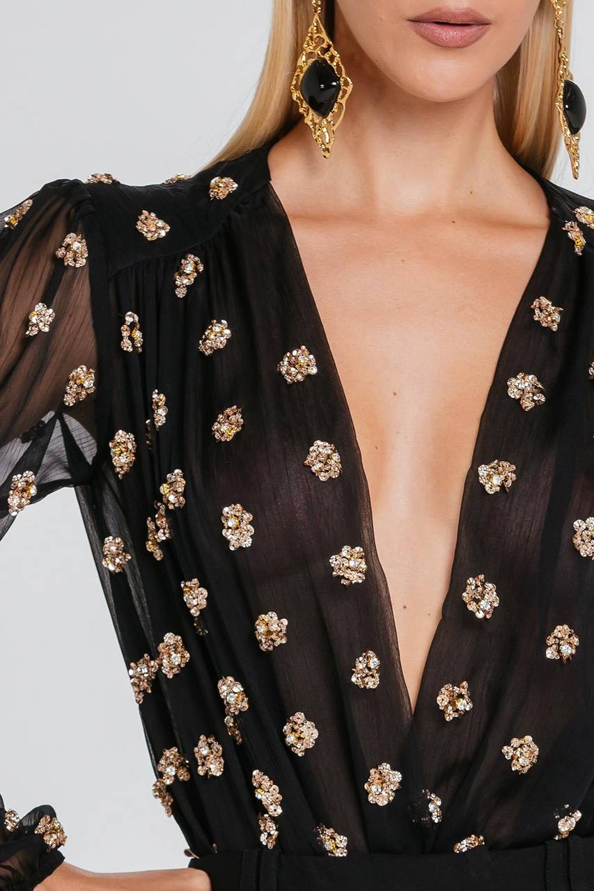 Body Poliana - Preto