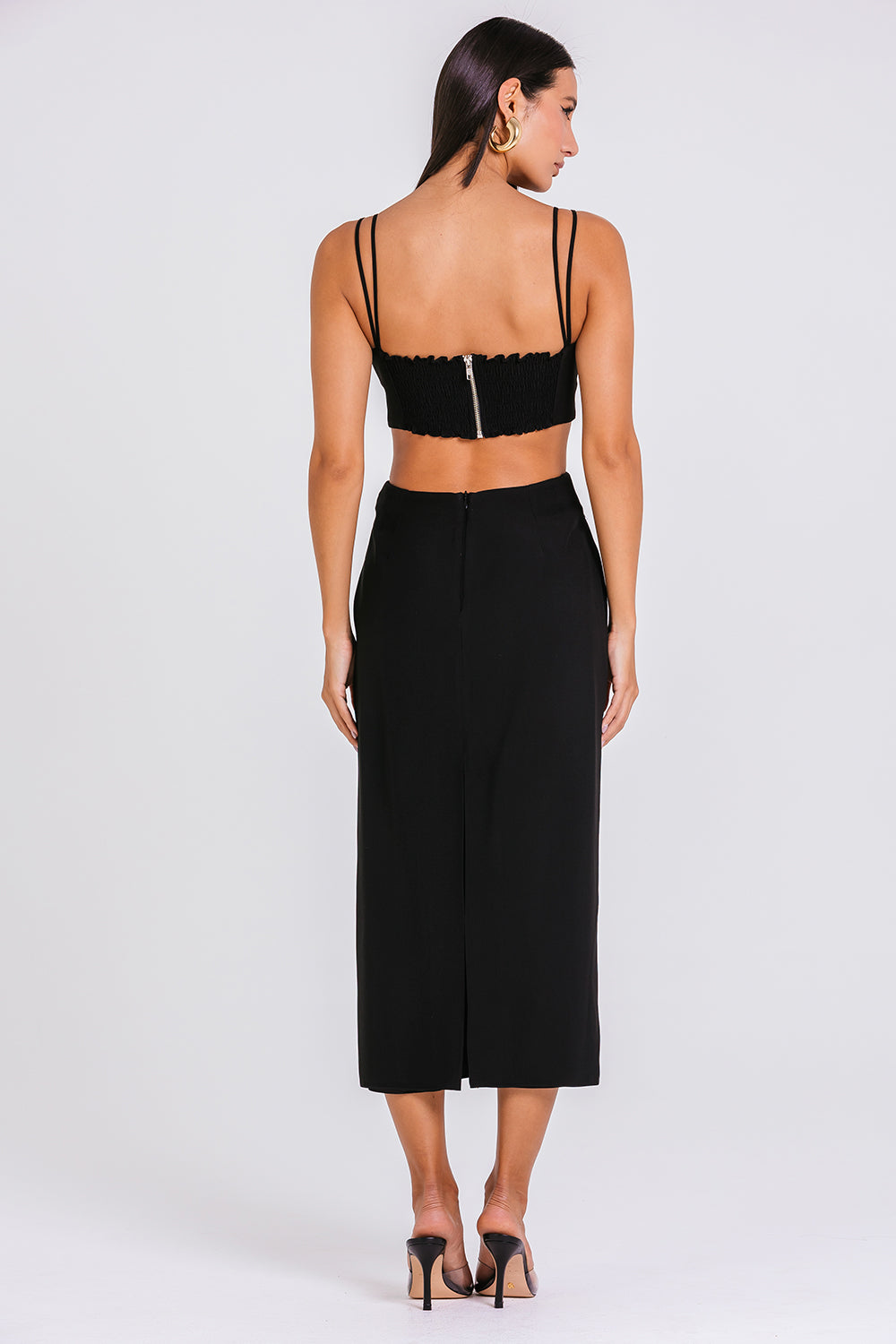 Vestido Aurora - Preto