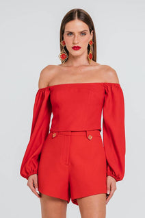 Top Mima - Rouge