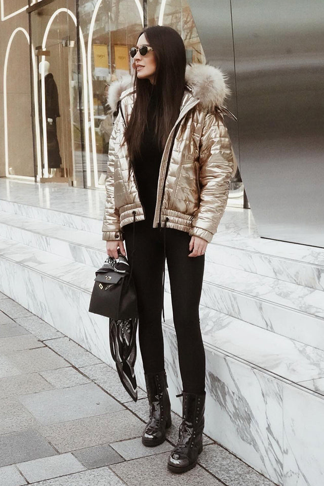 Bomber Jeana - Gold