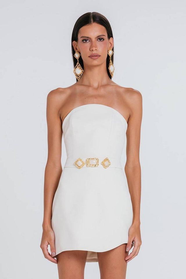 Vestido Raquel - Marfim