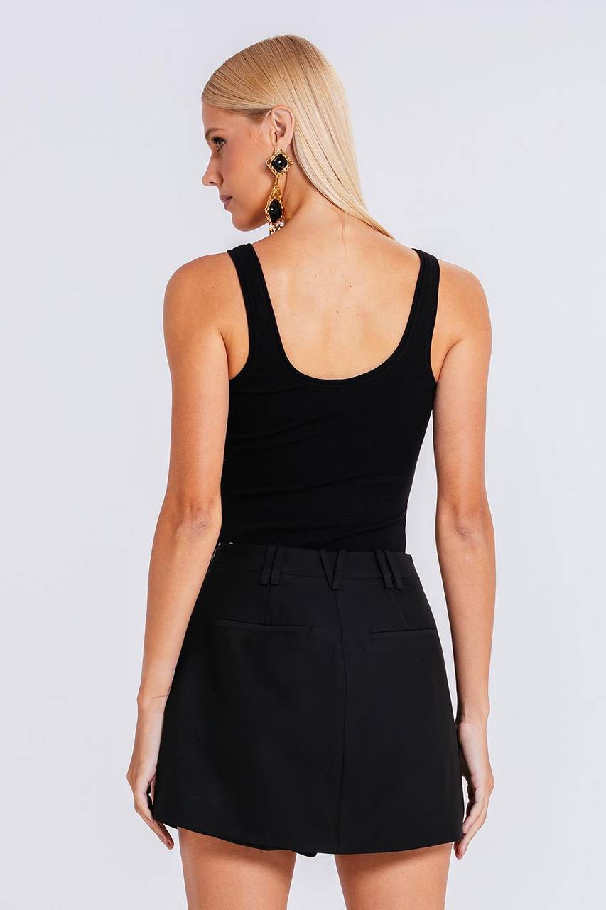 Short Saia Arabela - Preto