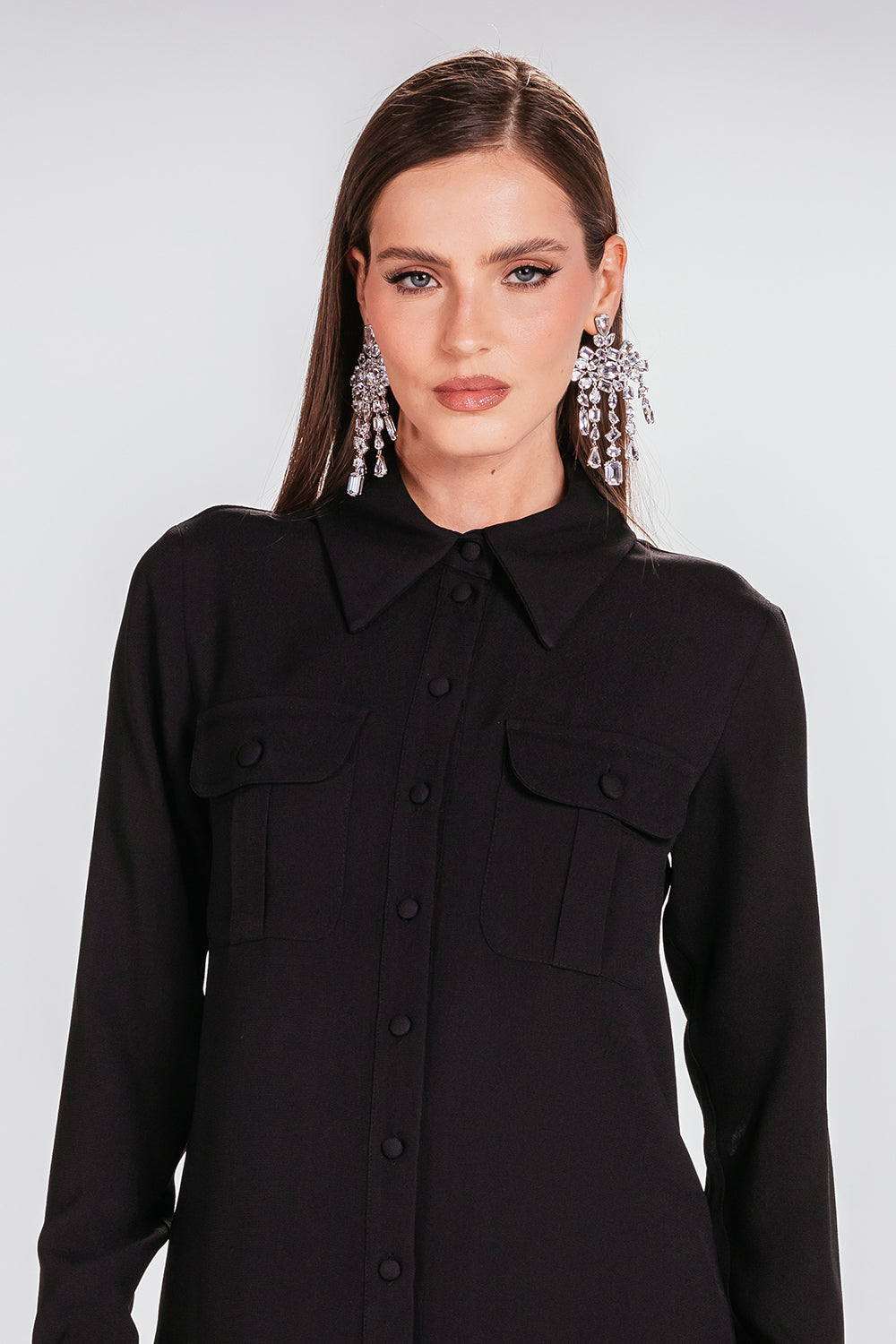 Camisa Samile - Preto