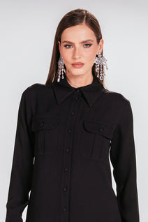 Camisa Samile - Preto