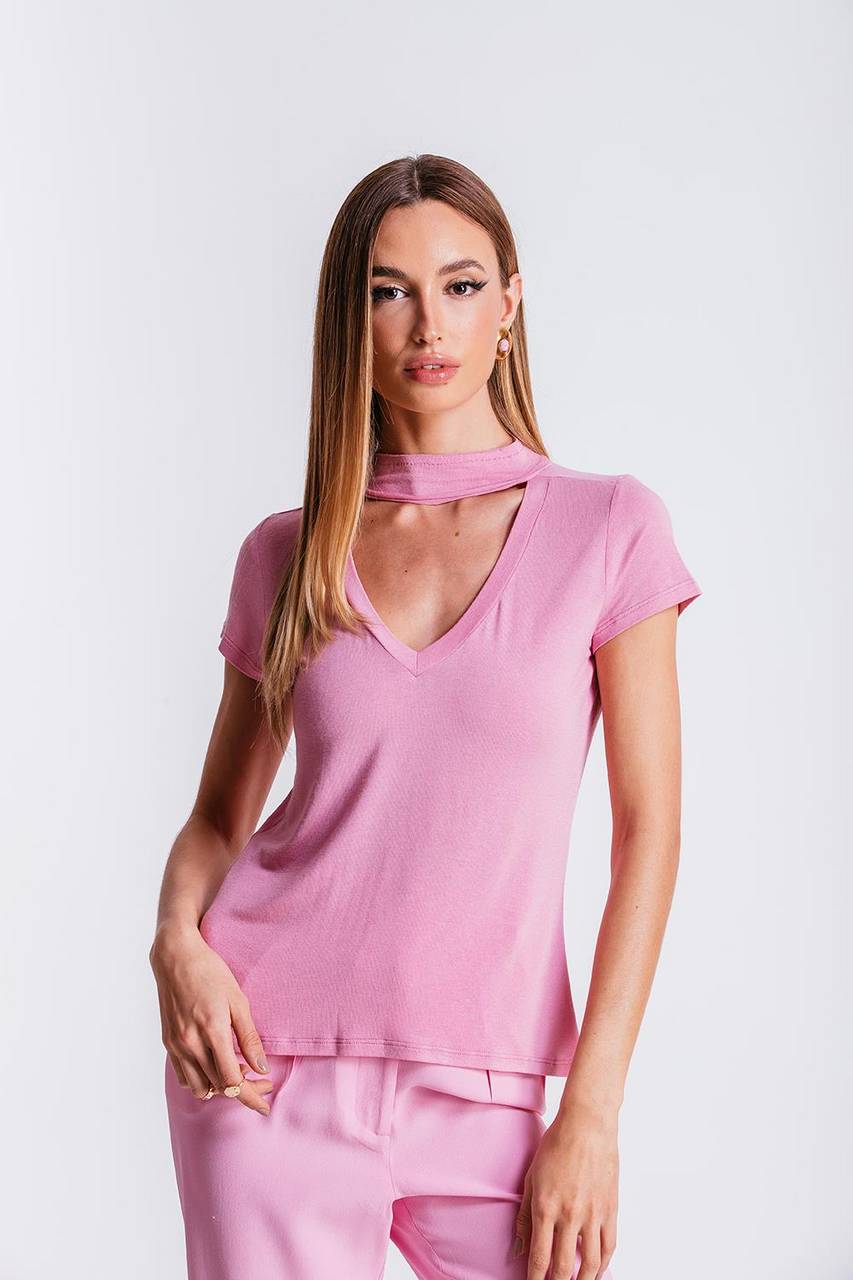 T-shirt Ana - Quartzo