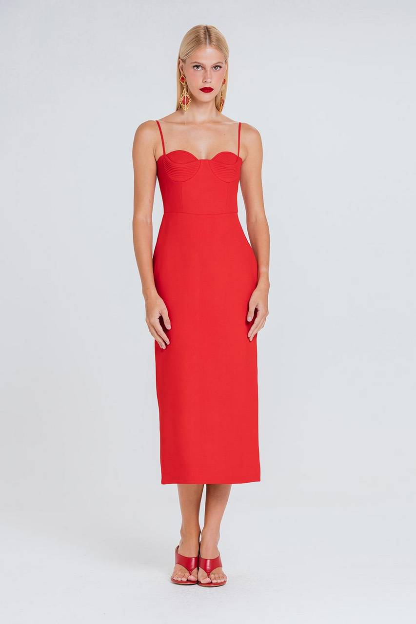 Vestido Iohara - Rouge