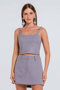 Short Saia Paloma - Mescla