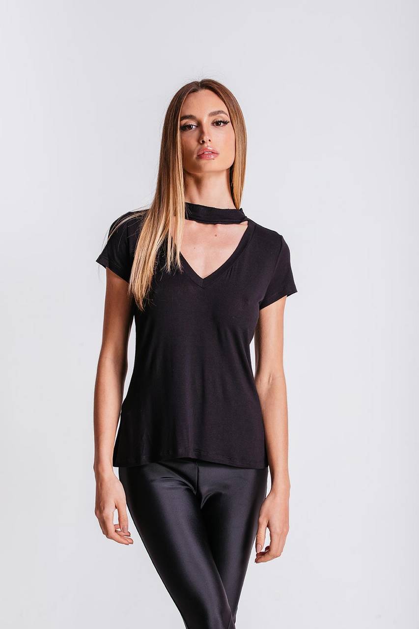 T-shirt Ana - Preto