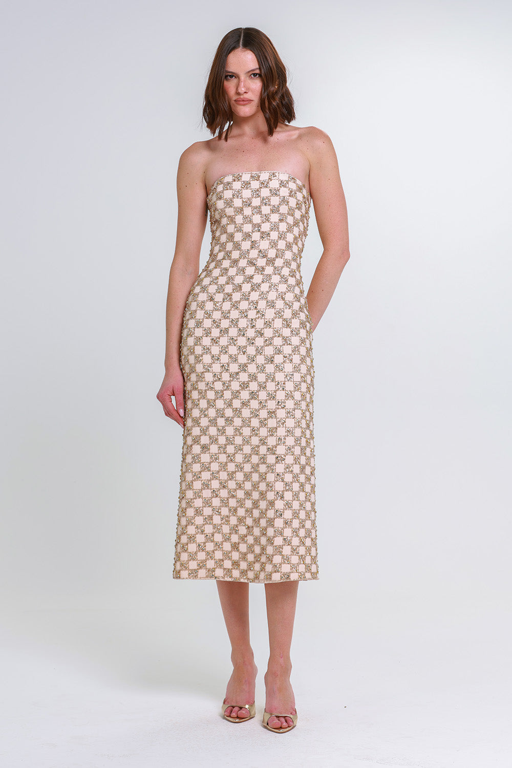 Vestido Artemia - Areia