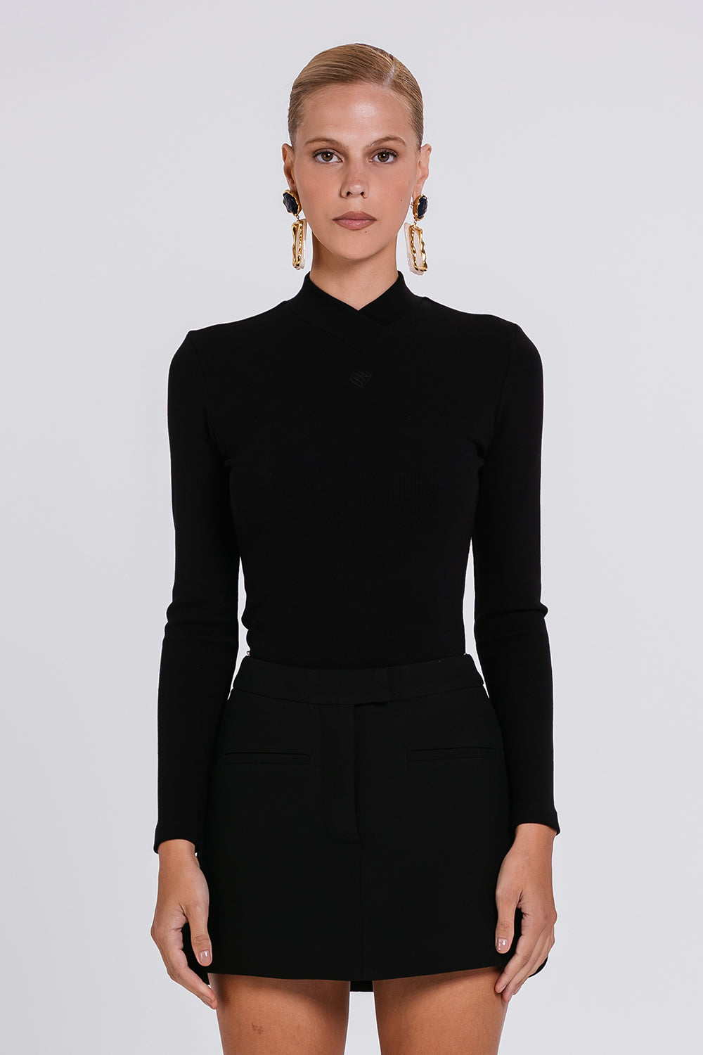 Short Saia Giu - Preto