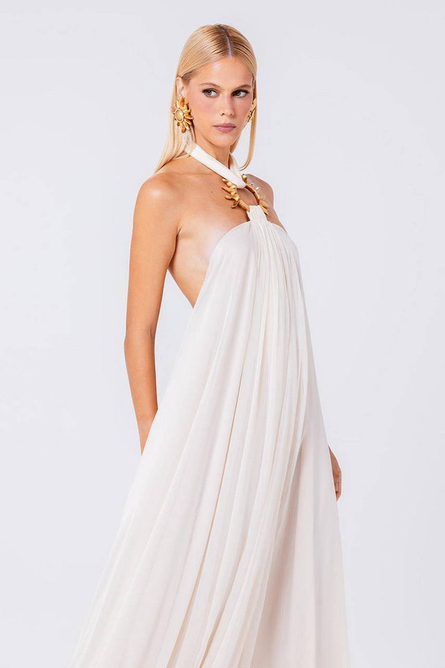 Vestido Solar - Areia