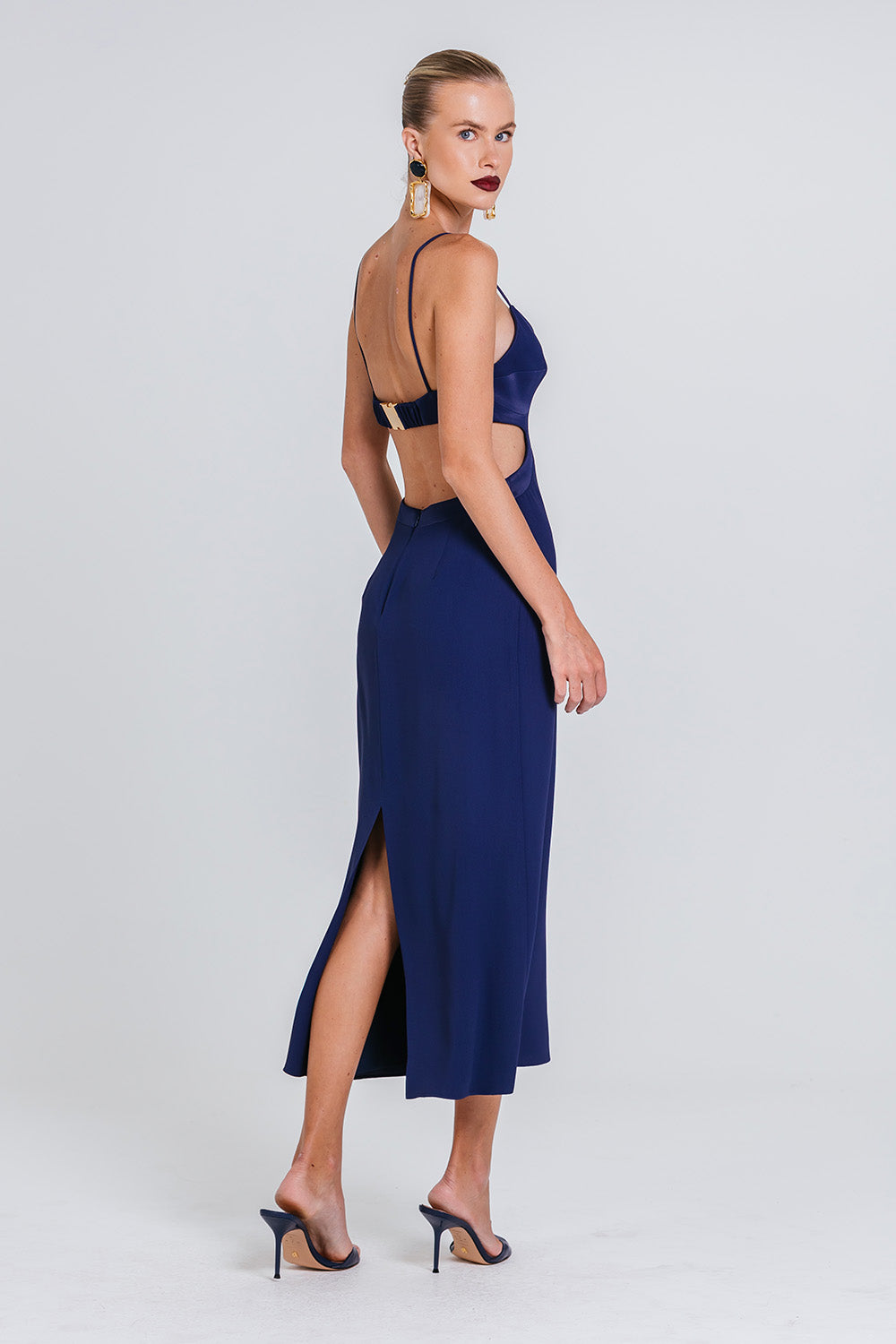 Vestido Meire - Midnight