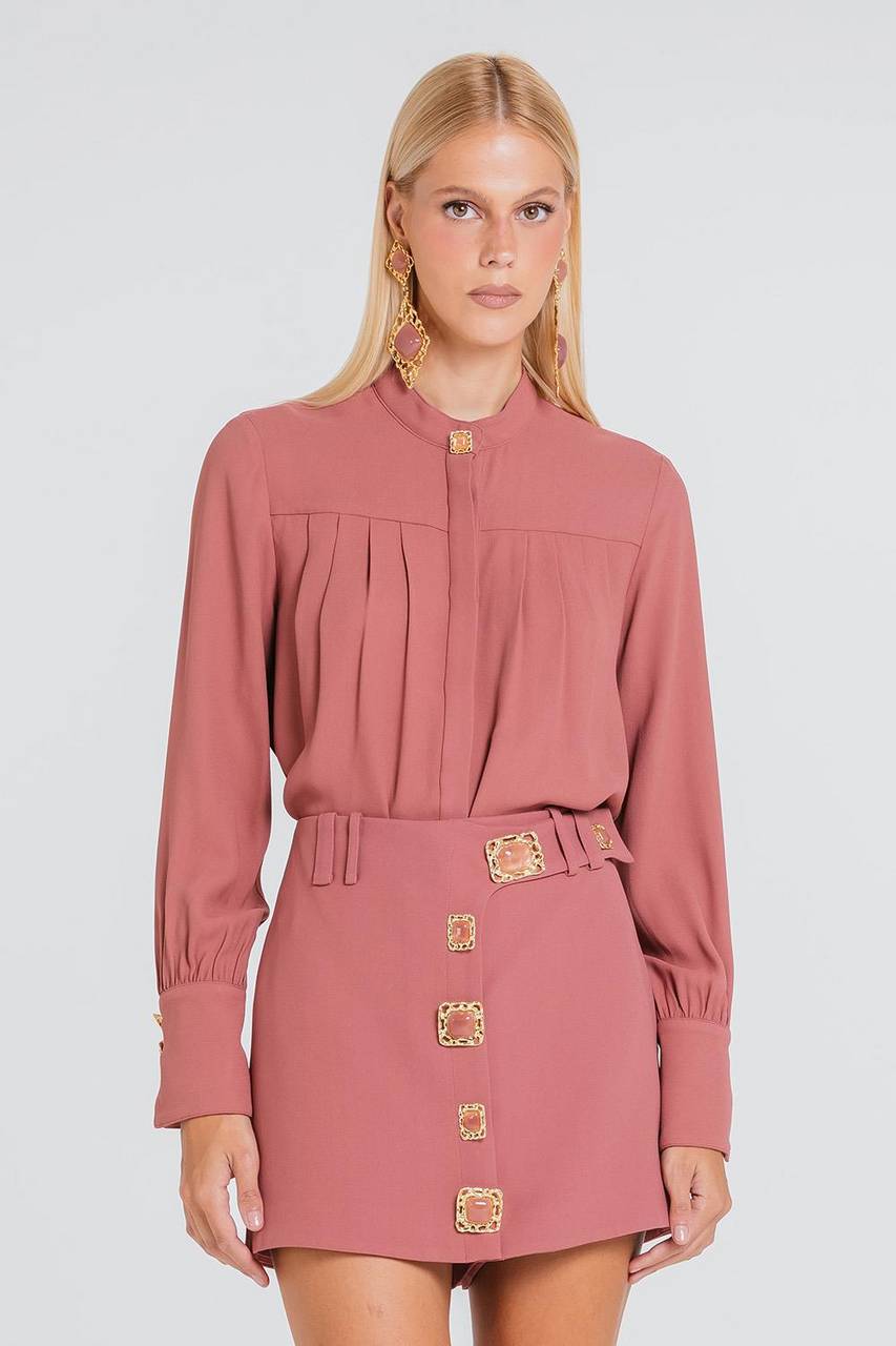 Camisa Duda - Malva