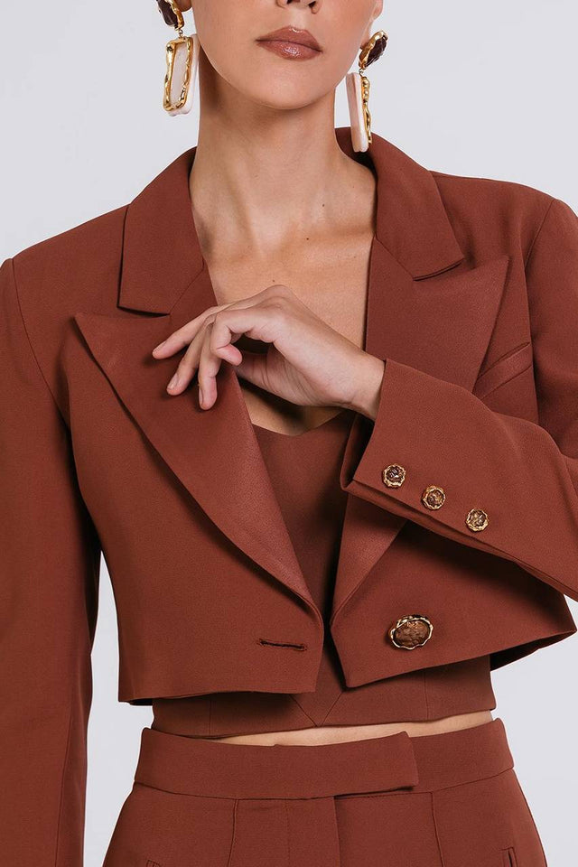 Blazer Helen - Chocolate