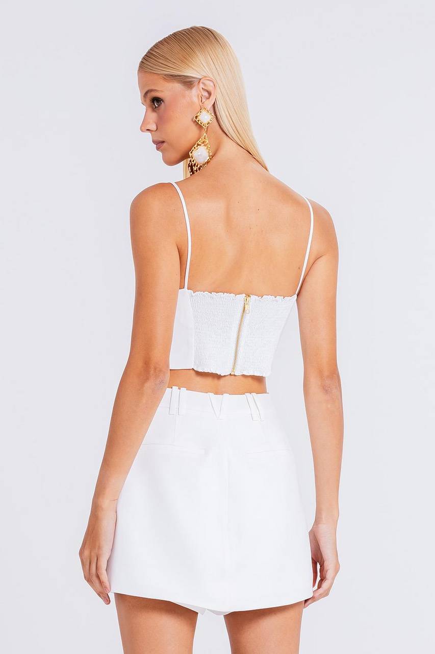 Short Saia Arabela - Off White