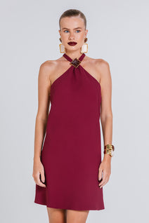 Vestido Luck - Cabernet