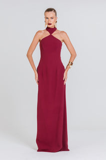 Vestido Deliane - Cabernet