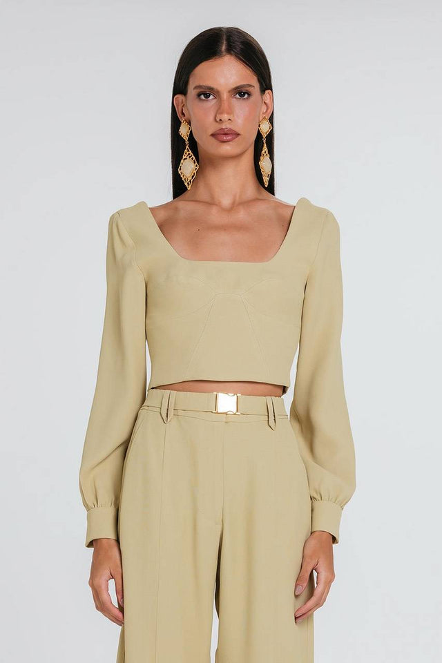 Blusa Beatrice - Sepia