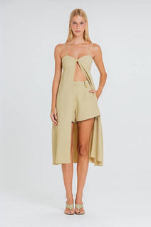Short Pietra - Sepia