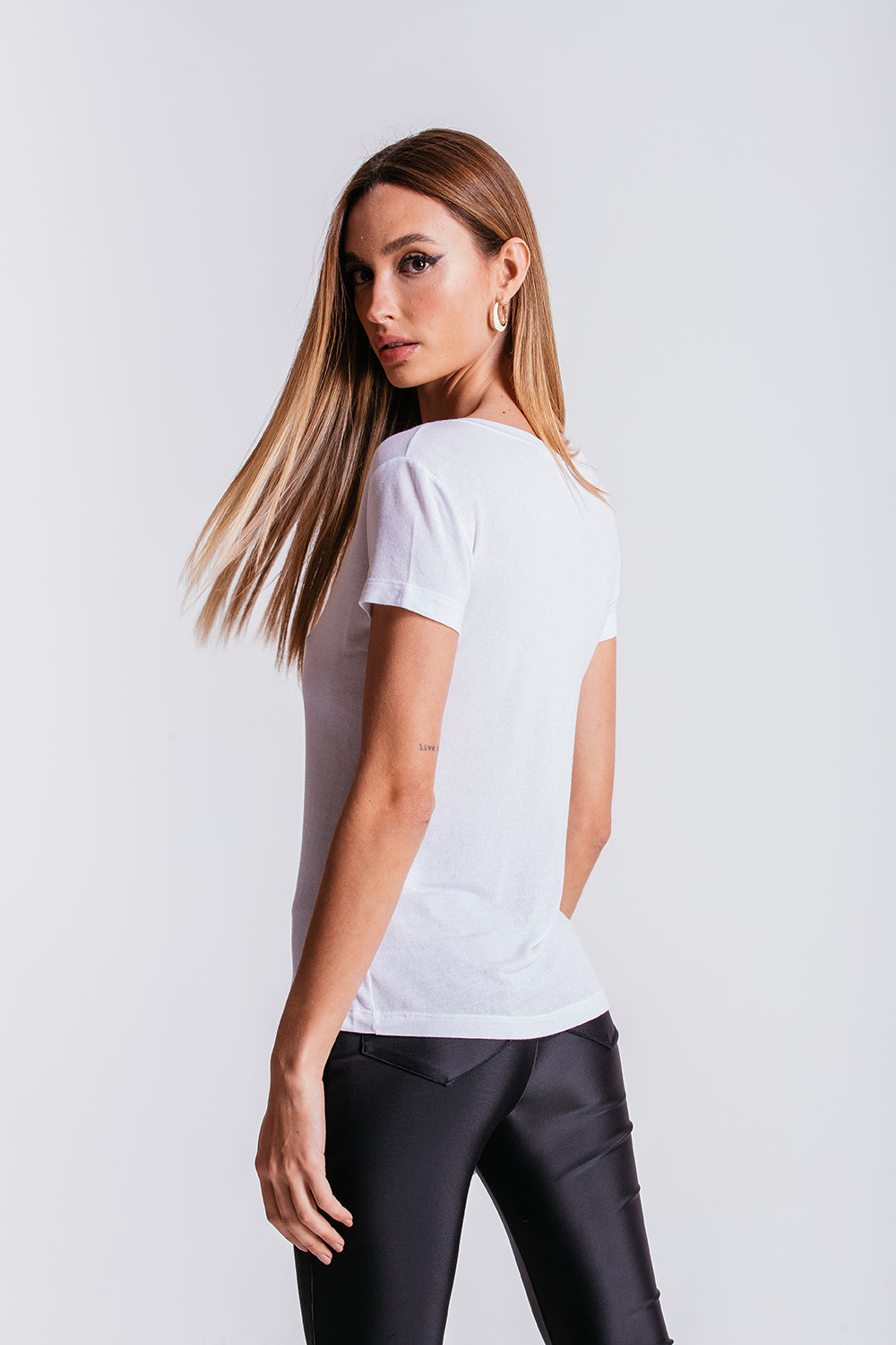 T-shirt Classic Gola V - Branco
