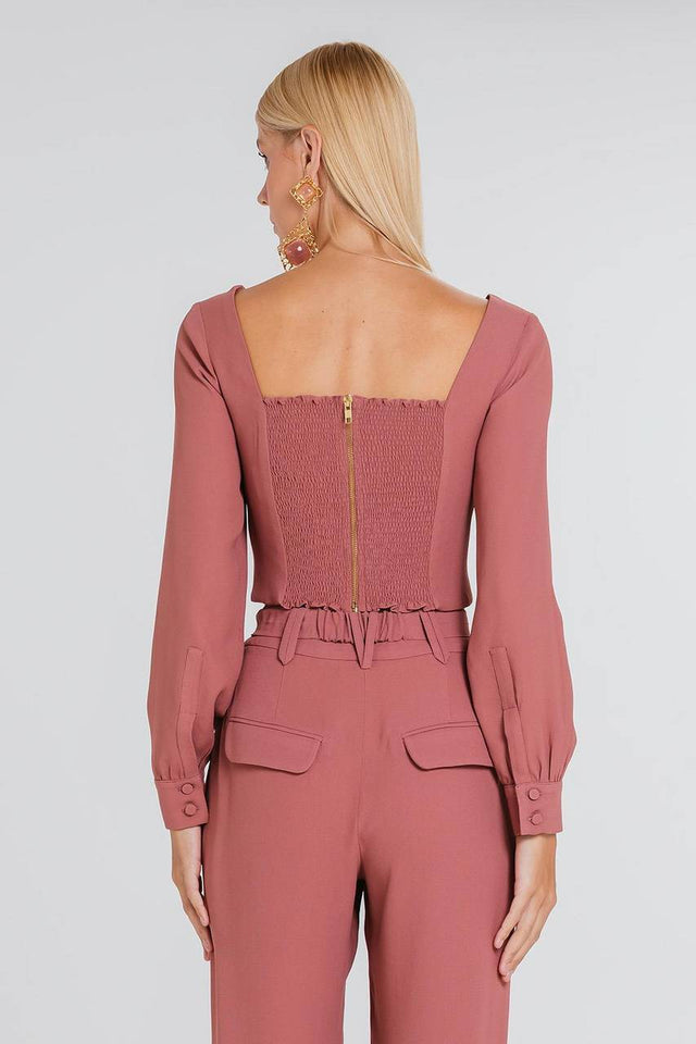 Blusa Beatrice - Malva