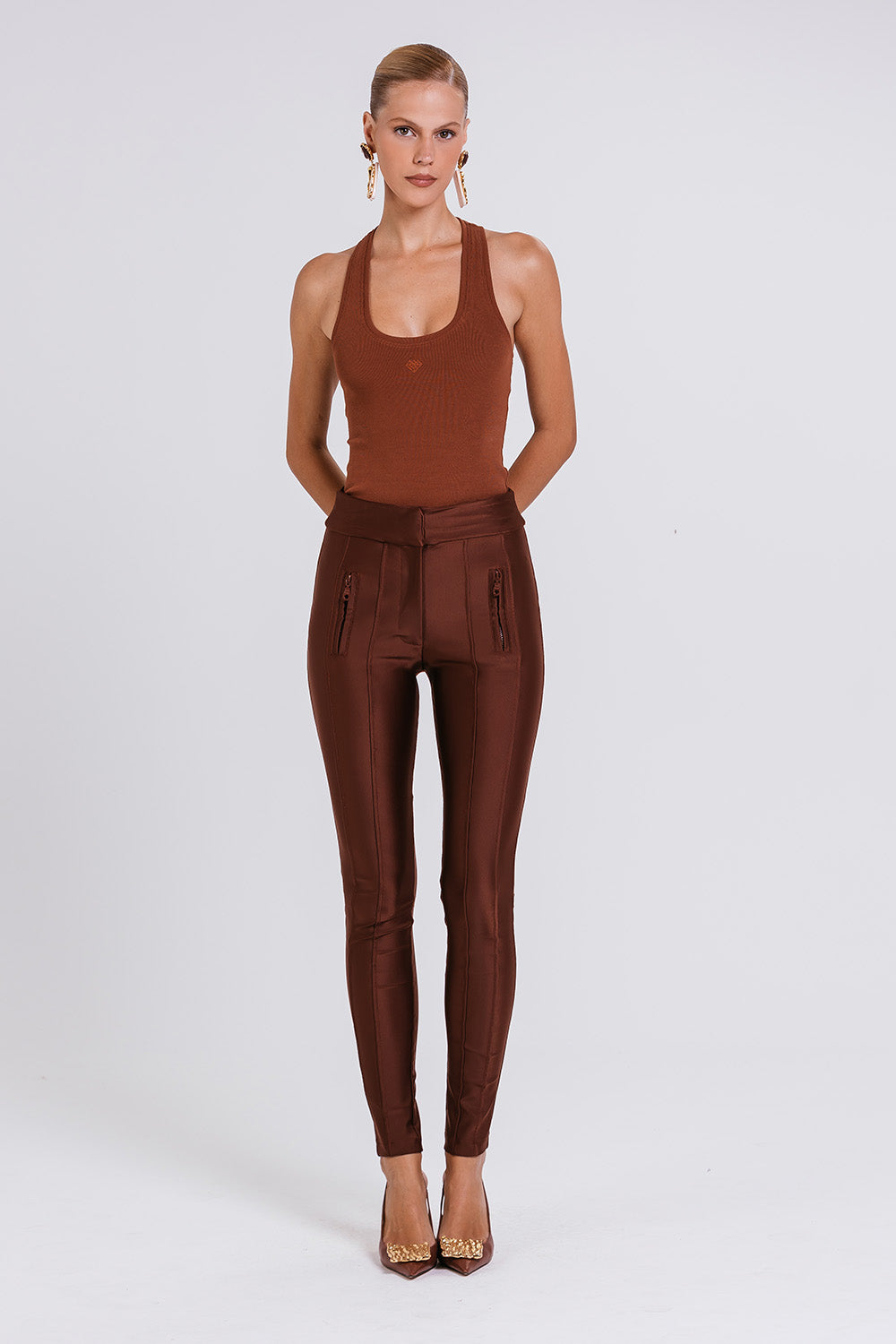 Calça Yarin - Chocolate