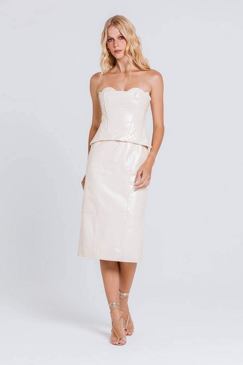 Vestido Dandara - Areia