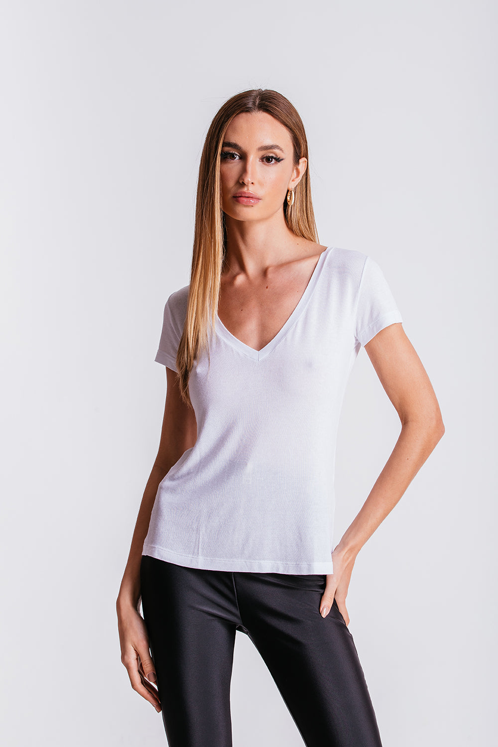 T-shirt Classic Gola V - Branco