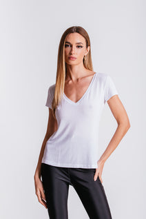 T-shirt Classic Gola V - Branco