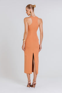 Vestido Angelina - Terracota
