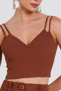 Top Tamara - Chocolate