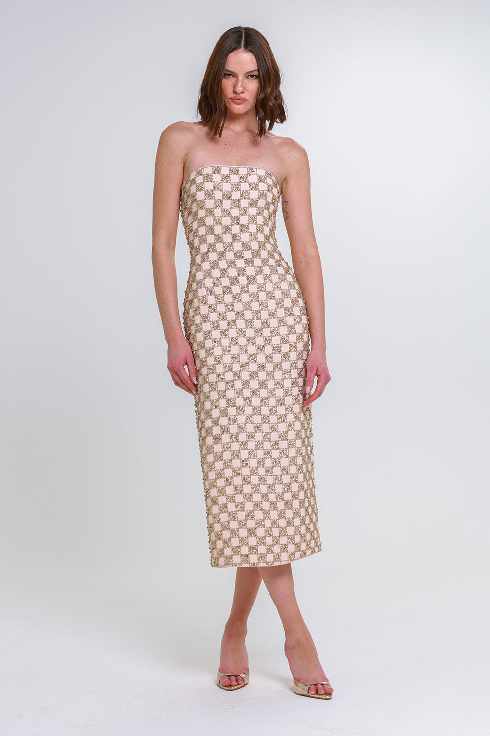 Vestido Artemia - Areia