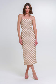 Vestido Artemia - Areia