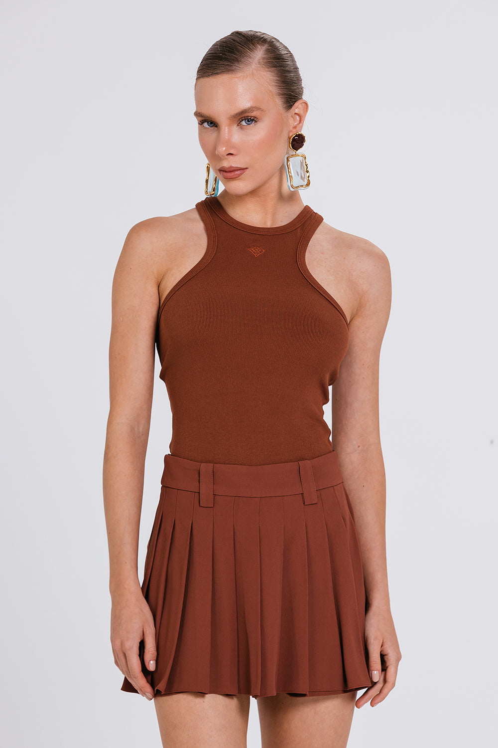 Short Saia Mile - Chocolate
