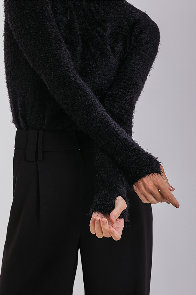 Tricot Rafi - Preto