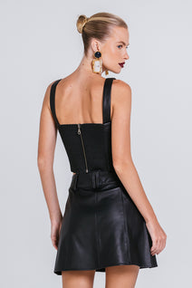 Saia Yasmin - Preto