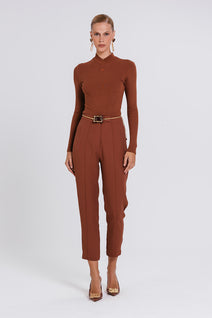 Blusa Samy - Chocolate