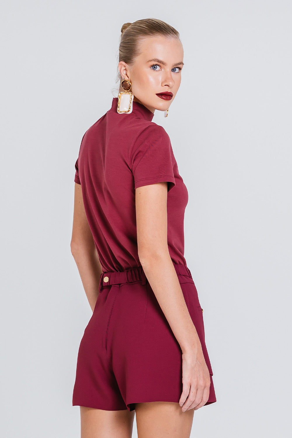 Blusa Vitoria - Cabernet