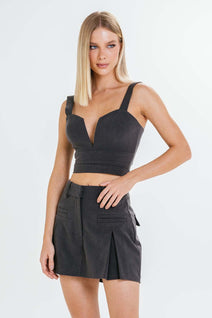 Short Saia Mirela - Grafite