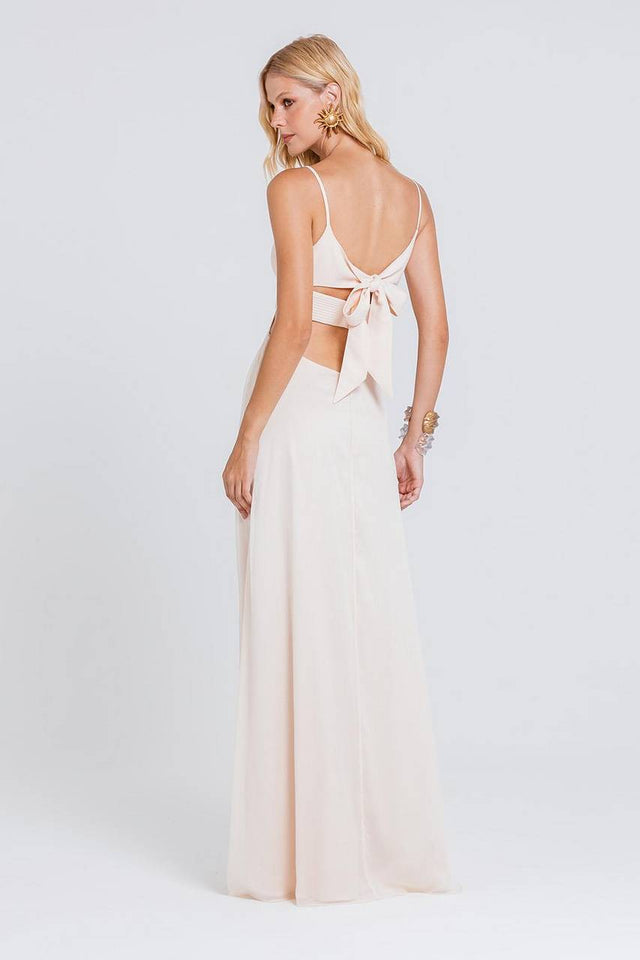 Vestido Cora - Areia
