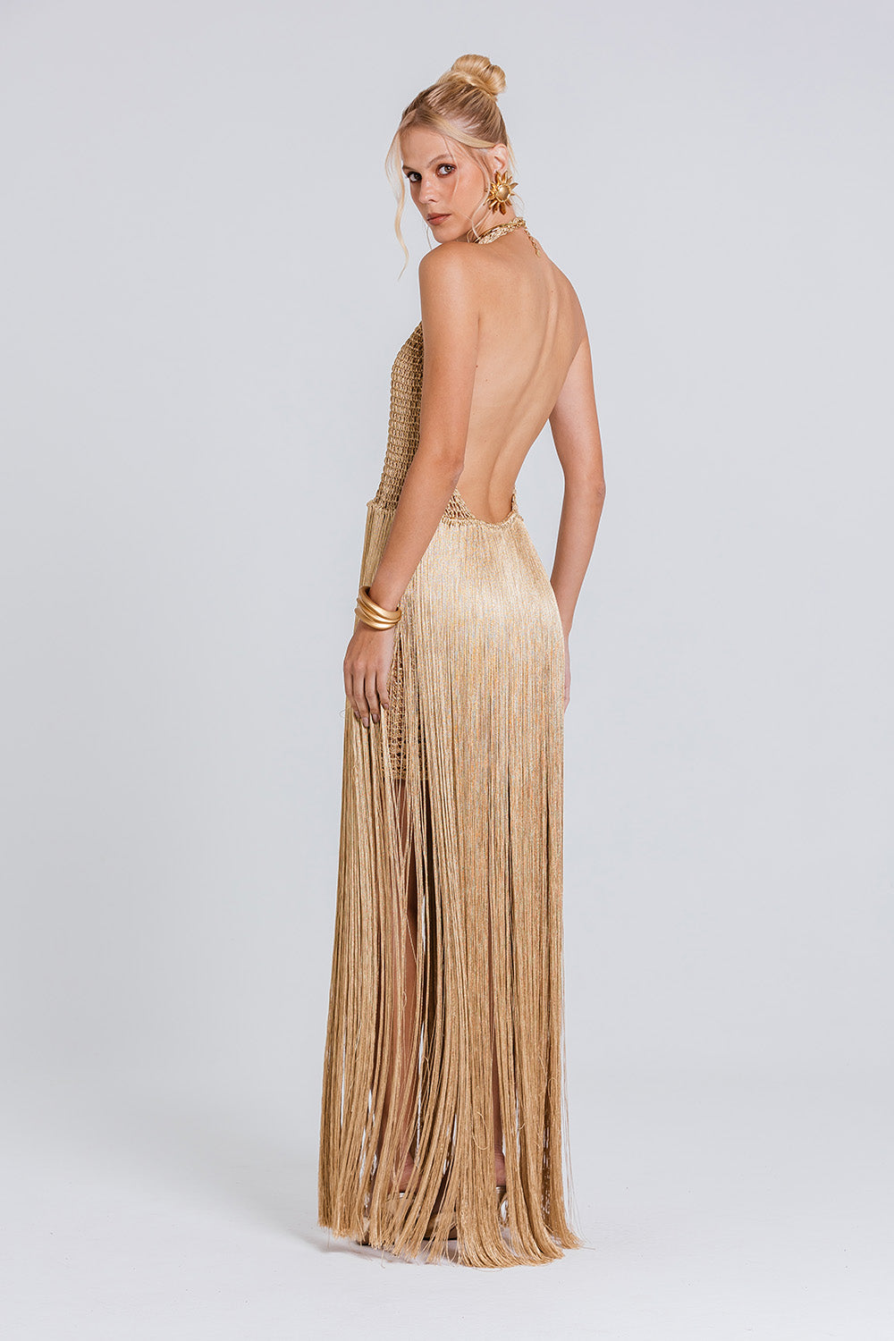 Vestido Selma - Gold