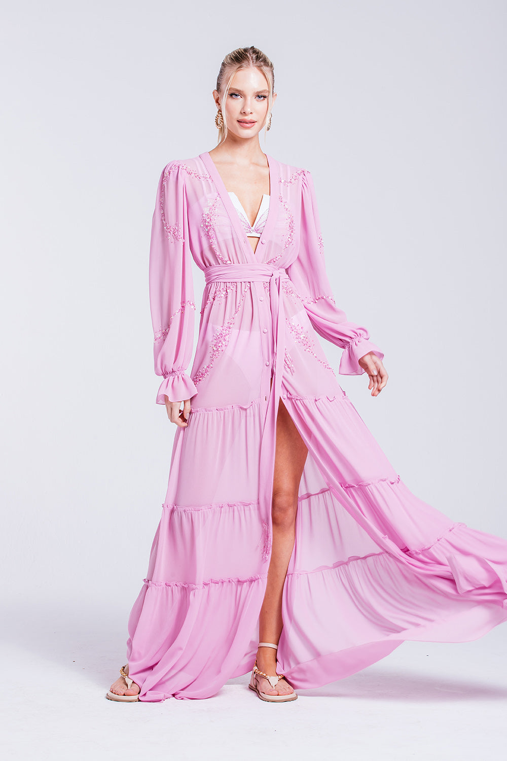 Vestido Iris - Quartzo