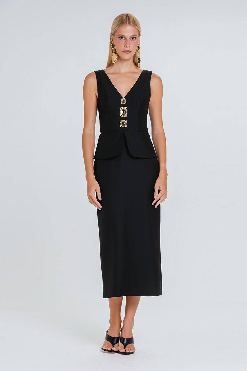 Vestido Cindy - Preto