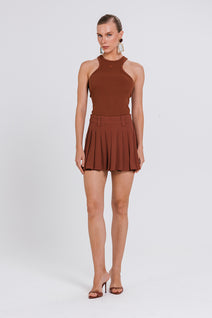 Short Saia Mile - Chocolate