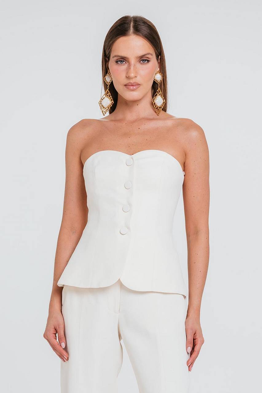 Top Tilda - Marfim