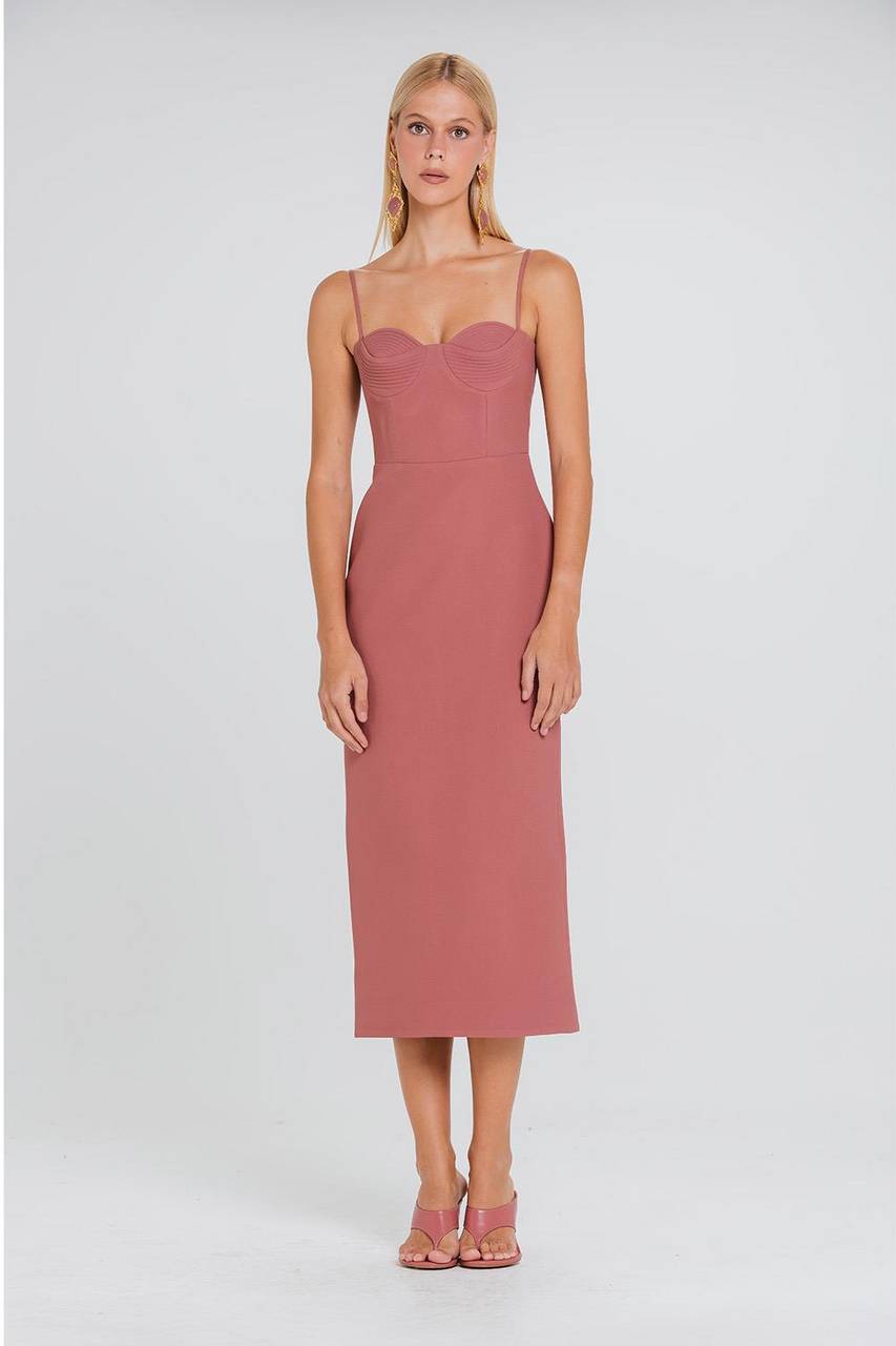 Vestido Iohara - Malva