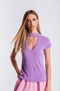 T-shirt Ana - Lilac