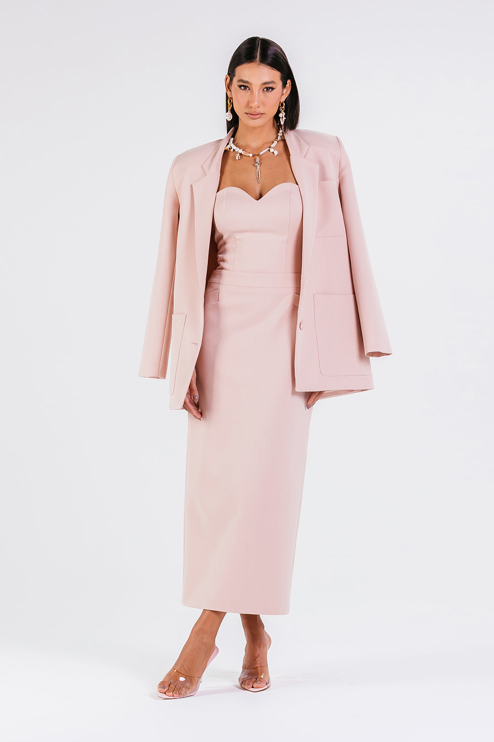 Blazer Thais - Blush
